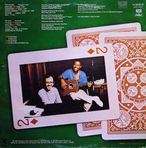 Back Cover Album Earl Klugh & Bob James - Two Of A Kind Back Cover Album Earl Klugh & Bob James - Two Of A Kind