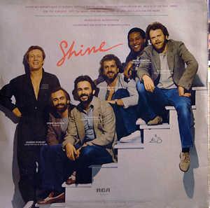 Back Cover Album Average White Band - Shine Back Cover Album Average White Band - Shine