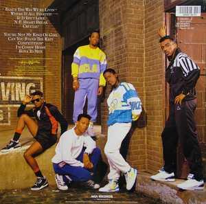 Back Cover Album New Edition - Heart Break