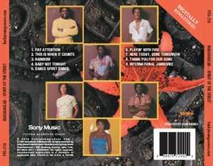 Back Cover Album Madagascar - Spirit Of The Street | funkytowngrooves usa records | FTG 210 | US Back Cover Album Madagascar - Spirit Of The Street | funkytowngrooves usa records | FTG 210 | US
