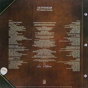 Back Cover Album Lee Ritenour - The Captain's Journey Back Cover Album Lee Ritenour - The Captain's Journey