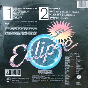 Back Cover Album Sun - Eclipse