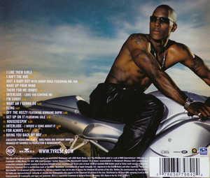 Back Cover Album Tyrese - 2000 Watts