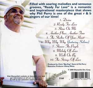 Back Cover Album Phil Perry - Ready For Love