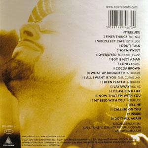 Back Cover Album Jon B - Pleasures U Like