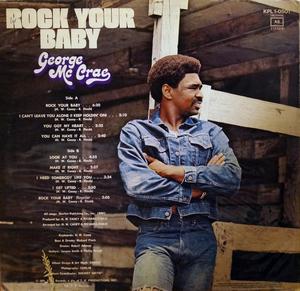 Back Cover Album George Mccrae - Rock Your Baby