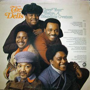 Back Cover Album The Dells - Give Your Baby A Standing Ovation Back Cover Album The Dells - Give Your Baby A Standing Ovation