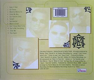 Back Cover Album Ideal - The Real Ideal