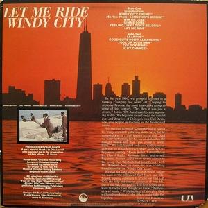 Back Cover Album Windy City - Let Me Ride