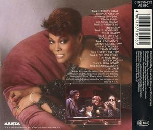 Back Cover Album Dionne Warwick - Friends