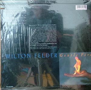 Back Cover Album Wilton Felder - Gentle Fire