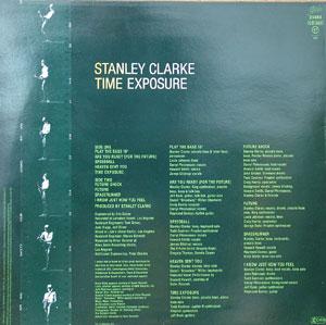 Back Cover Album Stanley Clarke - Time Exposure