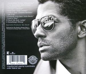 Back Cover Album Eric Benét - Lost In Time