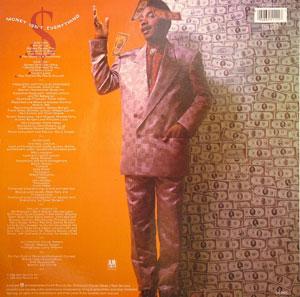 Back Cover Album Michael Jonzun - Money Isn't Everything