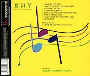 Back Cover Album Baker Harris Young - B-h-y