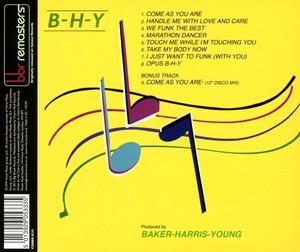 Back Cover Album Baker Harris Young - B-h-y Back Cover Album Baker Harris Young - B-h-y