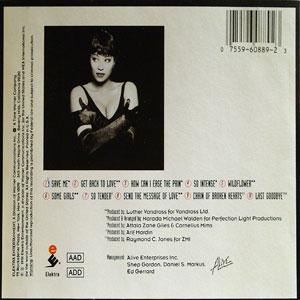 Back Cover Album Lisa Fischer - So Intense