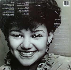 Back Cover Album Stacy Lattisaw - Sixteen Back Cover Album Stacy Lattisaw - Sixteen