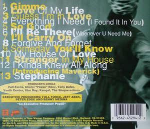 Back Cover Album Cheryl Pepsii Riley - All That! Back Cover Album Cheryl Pepsii Riley - All That!