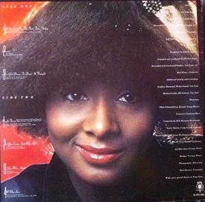 Back Cover Album Carol Douglas - Burnin' Back Cover Album Carol Douglas - Burnin'