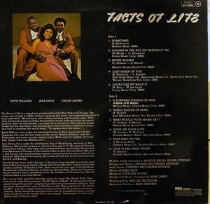 Back Cover Album Facts Of Life - Sometimes  | rca records | XL 14056 | FR