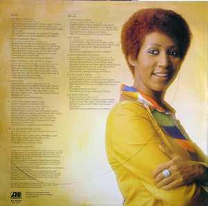 Back Cover Album Aretha Franklin - Let Me In Your Life Back Cover Album Aretha Franklin - Let Me In Your Life