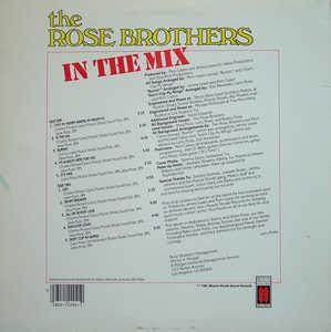 Back Cover Album The Rose Brothers - In The Mix