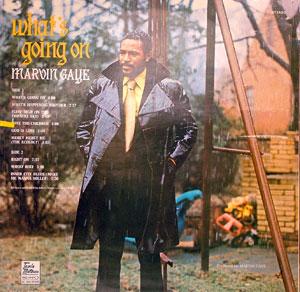 Back Cover Album Marvin Gaye - What's Going On