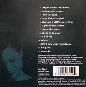 Back Cover Album Gabrielle - Gabrielle