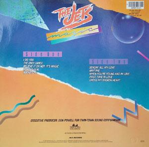 Back Cover Album The Jets - Magic