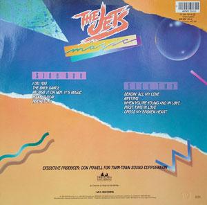 Back Cover Album The Jets - Magic Back Cover Album The Jets - Magic