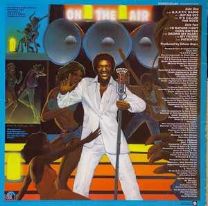 Back Cover Album Edwin Starr - H.A.P.P.Y. Radio