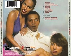 Back Cover Album Norman Connors - Invitation | funkytowngrooves records | FTG-339 | UK Back Cover Album Norman Connors - Invitation | funkytowngrooves records | FTG-339 | UK