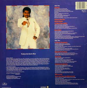 Back Cover Album Kurtis Blow - America