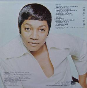 Back Cover Album Luther Ingram - I've Been Here All The Time Back Cover Album Luther Ingram - I've Been Here All The Time