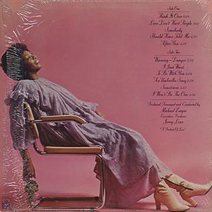 Back Cover Album Cissy Houston - Think It Over