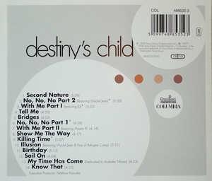 Back Cover Album Destiny's Child - Destiny's Child Back Cover Album Destiny's Child - Destiny's Child