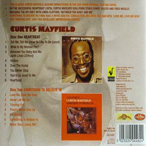 Back Cover Album Curtis Mayfield - Something To Believe In