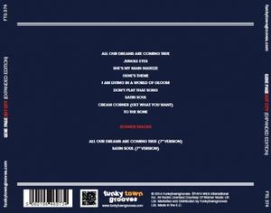 Back Cover Album Gene Page - Hot City | funkytowngrooves records | FTG-374 | UK Back Cover Album Gene Page - Hot City | funkytowngrooves records | FTG-374 | UK