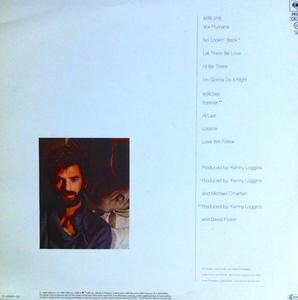 Back Cover Album Kenny Loggins - Vox Humana