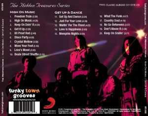 Back Cover Album Memphis Horns - Get up and Dance  | funkytowngrooves usa records | HTS-008 | US