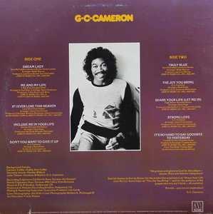 Back Cover Album G.c. Cameron - G.C. Cameron Back Cover Album G.c. Cameron - G.C. Cameron