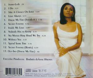 Back Cover Album Barbria DeÃnne - Love Always