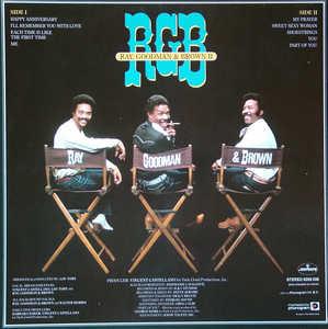 Back Cover Album Ray Goodman & Brown - Ray, Goodman & Brown II Back Cover Album Ray Goodman & Brown - Ray, Goodman & Brown II