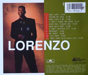 Back Cover Album Lorenzo Smith - Lorenzo