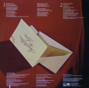 Back Cover Album The Dazz Band - Invitation To Love