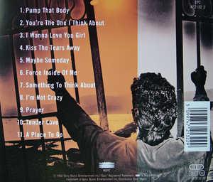 Back Cover Album Stevie B - Healing