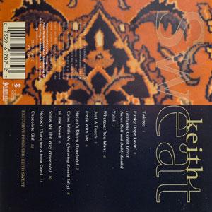 Back Cover Album Keith Sweat - Keith Sweat Back Cover Album Keith Sweat - Keith Sweat