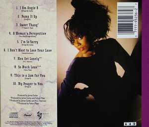 Back Cover Album B Angie B - B Angie B Back Cover Album B Angie B - B Angie B