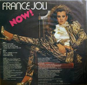 Back Cover Album France Joli - Now!
